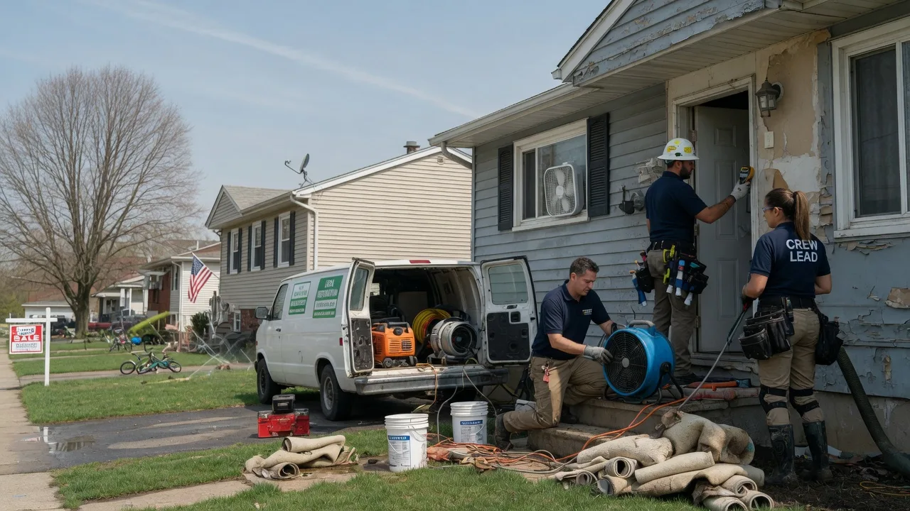 Flood Cleanup in Alsip, IL near me